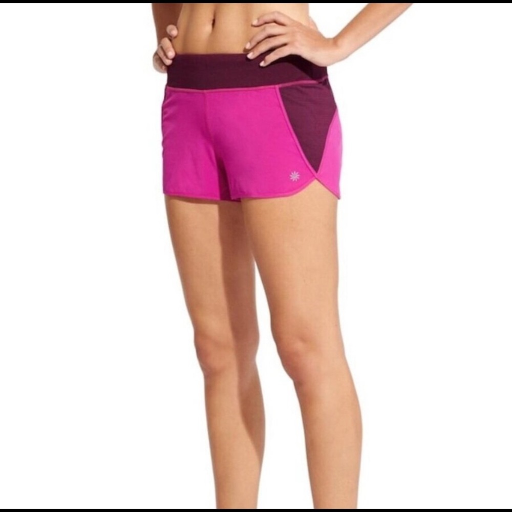 Athleta track this run shorts medium